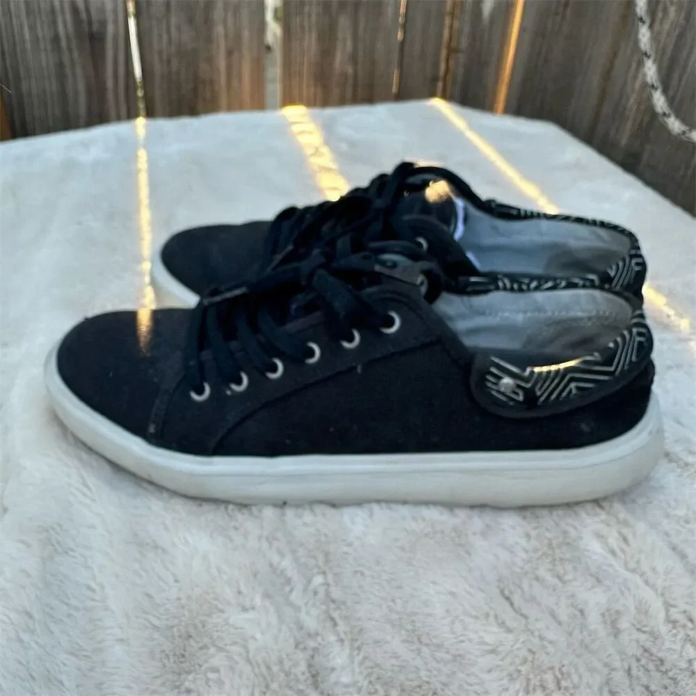Merrell Women's Black Canvas Sneakers Size 9 Casual Lace Up Shoes